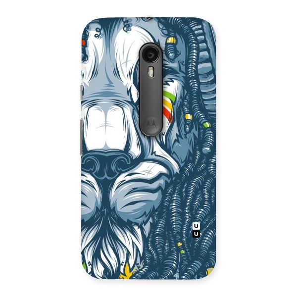 Lionic Face Back Case for Moto G3