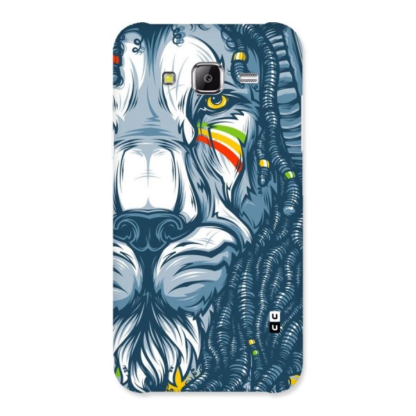 Lionic Face Back Case for Samsung Galaxy J5