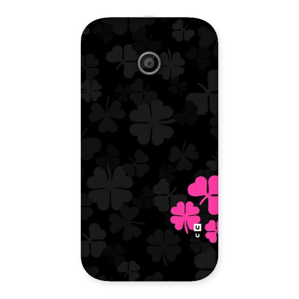 Little Pink Flower Back Case for Moto E