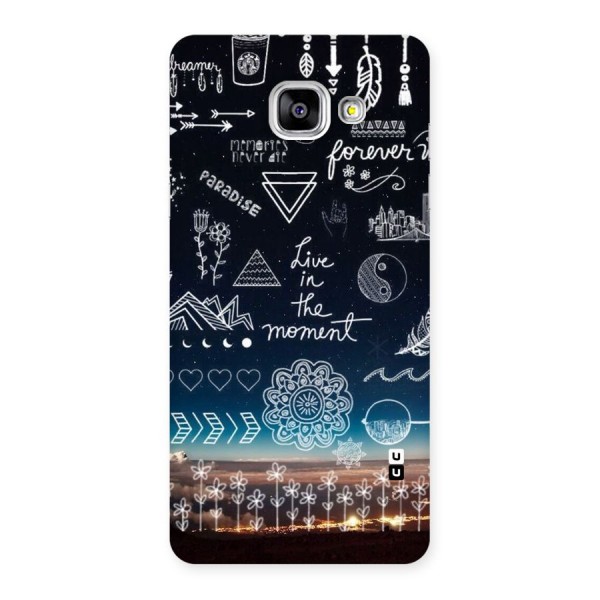 Live In The Moment Back Case for Galaxy A5 2016