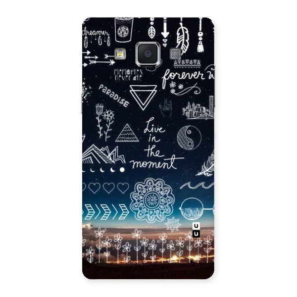 Live In The Moment Back Case for Samsung Galaxy A5