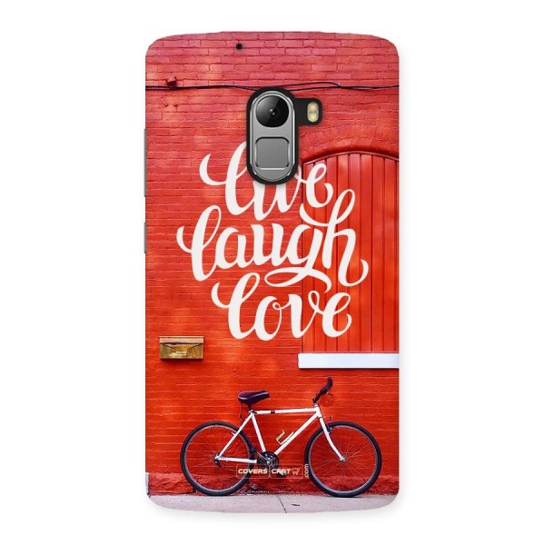 Live Laugh Love Back Case for Lenovo K4 Note