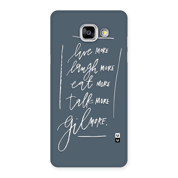 Live Laugh More Back Case for Galaxy A5 2016