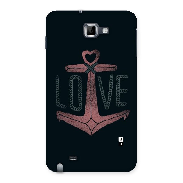 Love Anchor Form Back Case for Galaxy Note