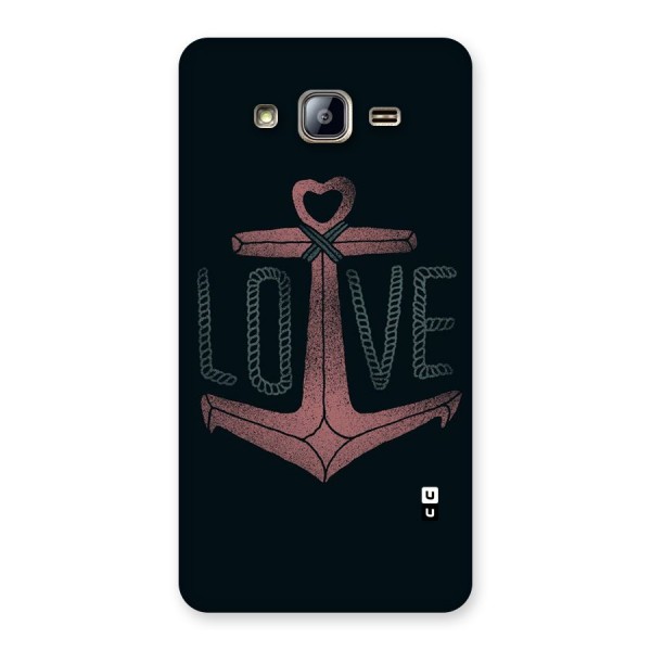 Love Anchor Form Back Case for Galaxy On5