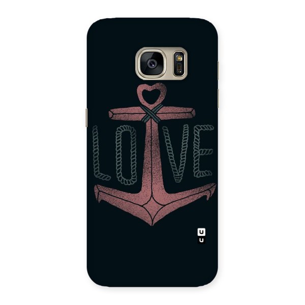 Love Anchor Form Back Case for Galaxy S7