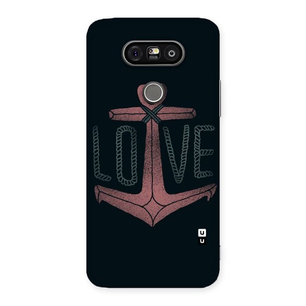 Love Anchor Form Back Case for LG G5