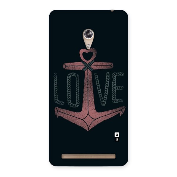 Love Anchor Form Back Case for Zenfone 6