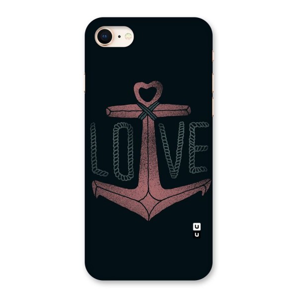 Love Anchor Form Back Case for iPhone 8