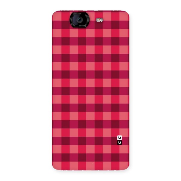 Love Checks Back Case for Canvas Knight A350