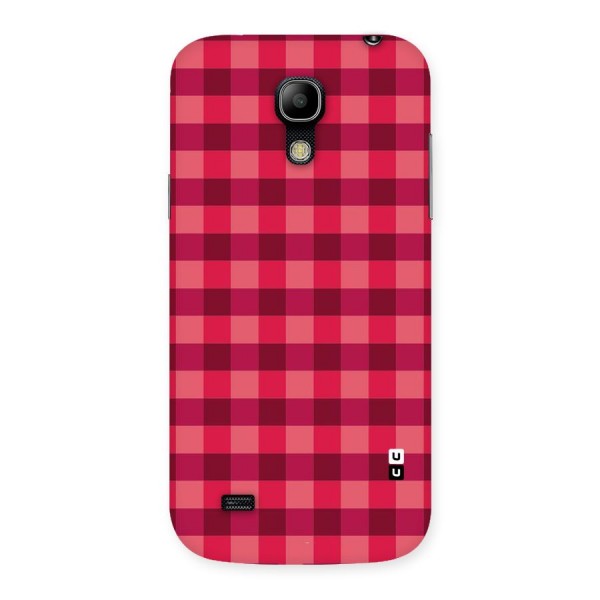 Love Checks Back Case for Galaxy S4 Mini