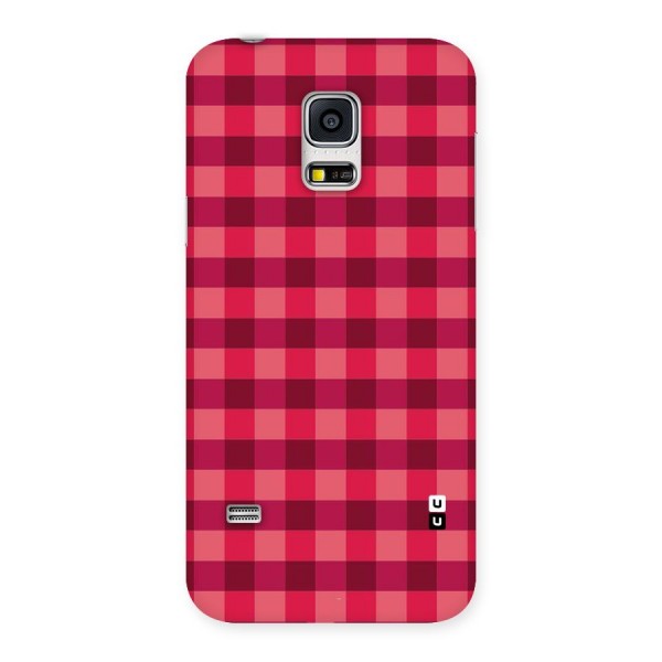 Love Checks Back Case for Galaxy S5 Mini