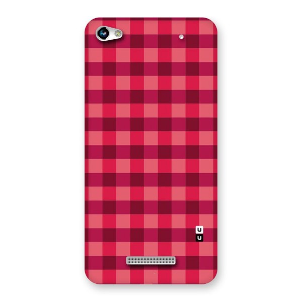 Love Checks Back Case for Micromax Hue 2