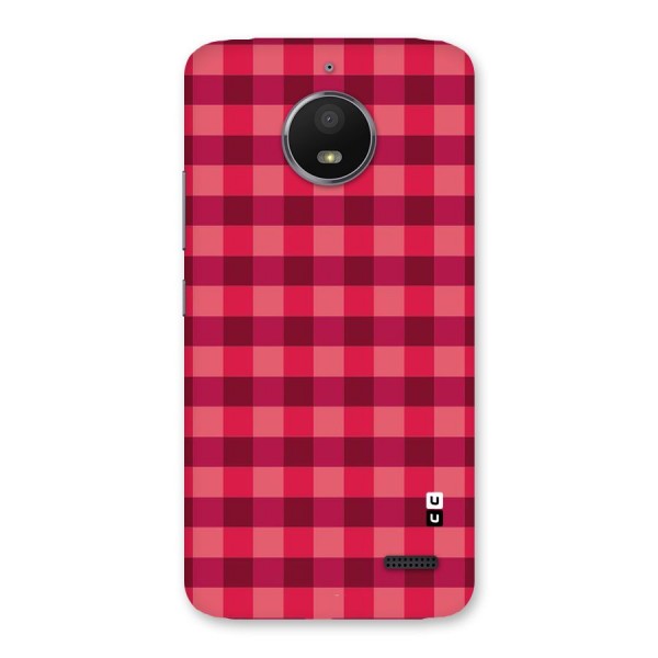 Love Checks Back Case for Moto E4