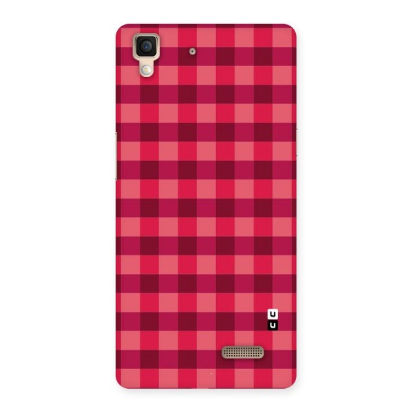 Love Checks Back Case for Oppo R7