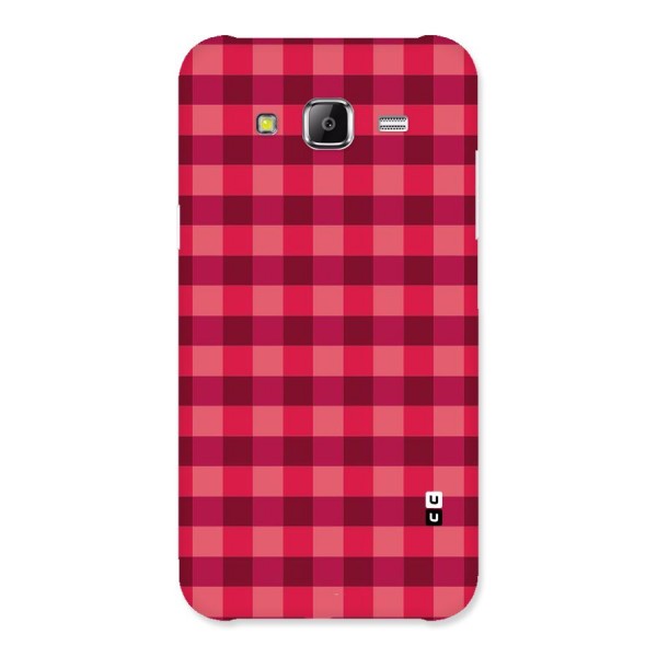 Love Checks Back Case for Samsung Galaxy J5