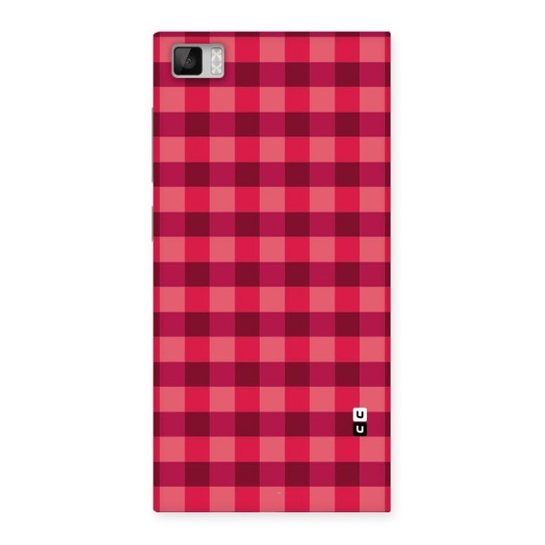 Love Checks Back Case for Xiaomi Mi3