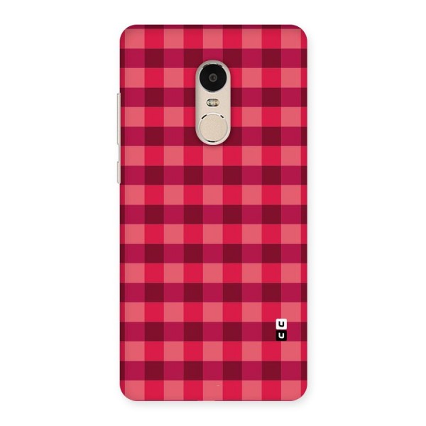 Love Checks Back Case for Xiaomi Redmi Note 4