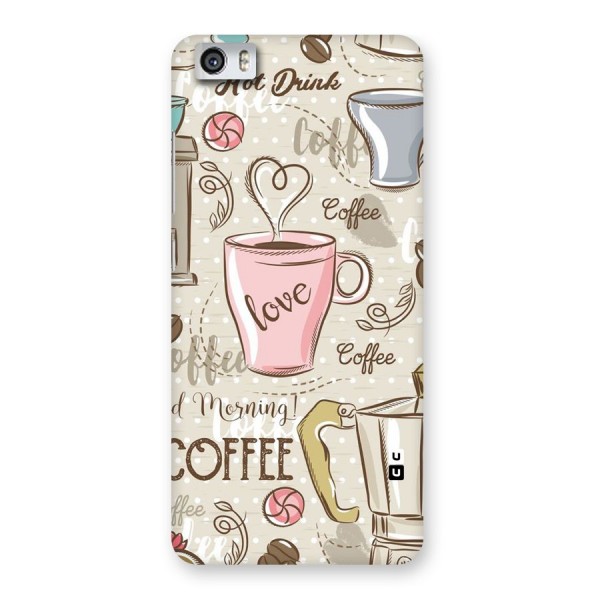 Love Coffee Design Back Case for Xiaomi Redmi Mi5