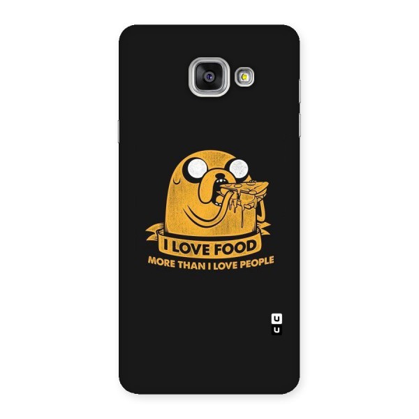 Love Food Back Case for Galaxy A7 2016