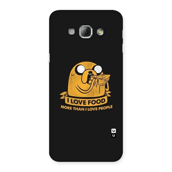 Love Food Back Case for Galaxy A8