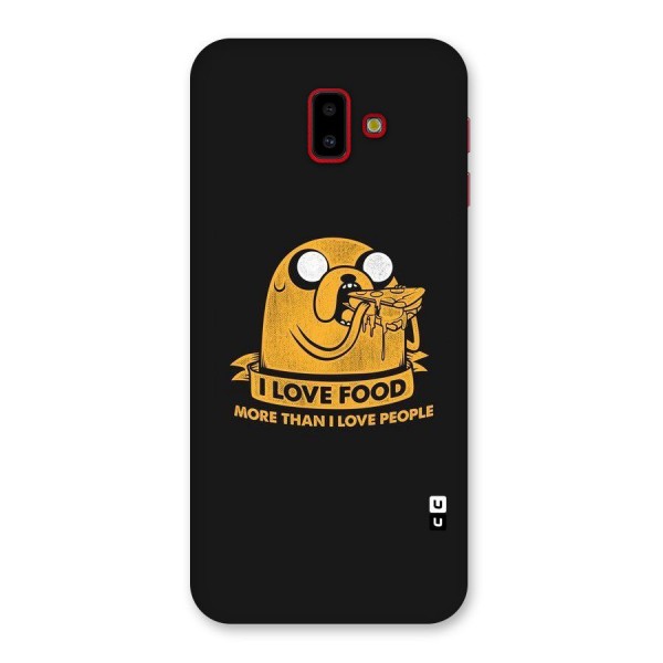 Love Food Back Case for Galaxy J6 Plus