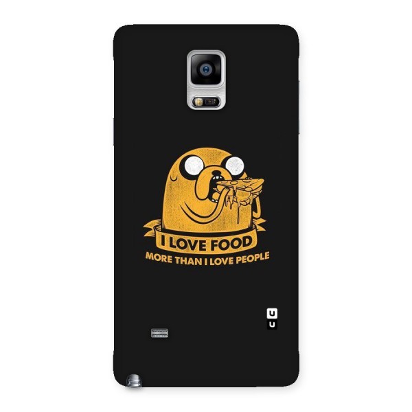 Love Food Back Case for Galaxy Note 4