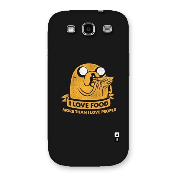 Love Food Back Case for Galaxy S3 Neo