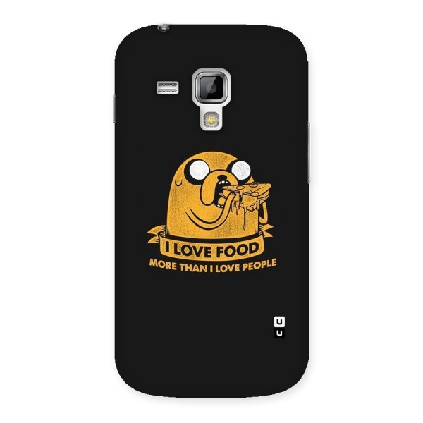 Love Food Back Case for Galaxy S Duos