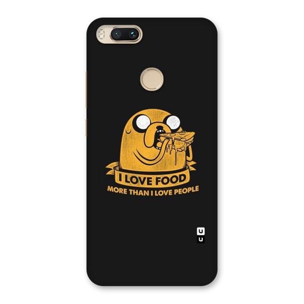 Love Food Back Case for Mi A1