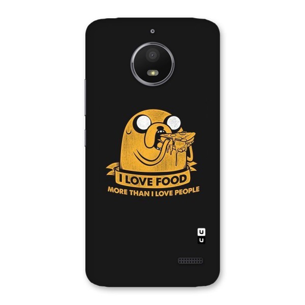 Love Food Back Case for Moto E4