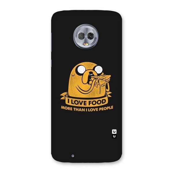 Love Food Back Case for Moto G6