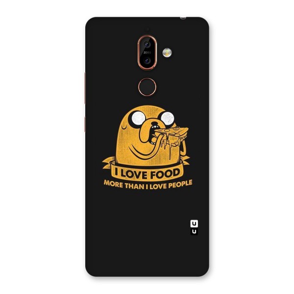 Love Food Back Case for Nokia 7 Plus