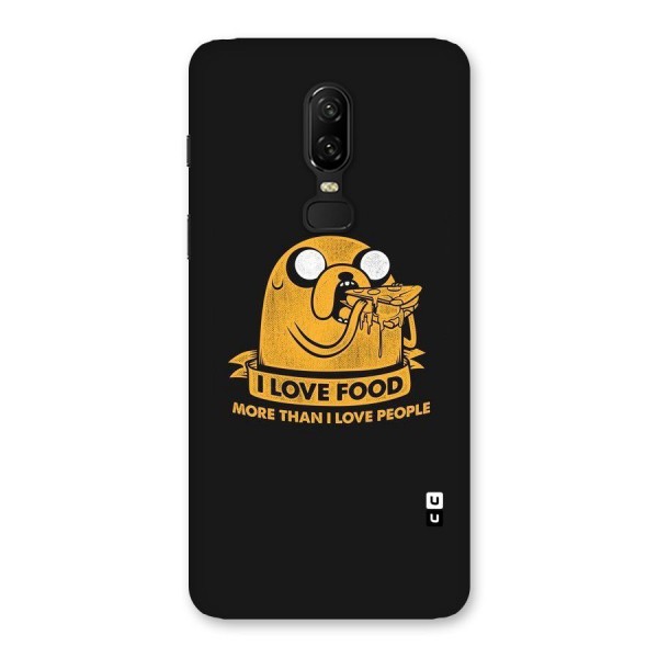 Love Food Back Case for OnePlus 6