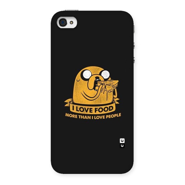 Love Food Back Case for iPhone 4 4s