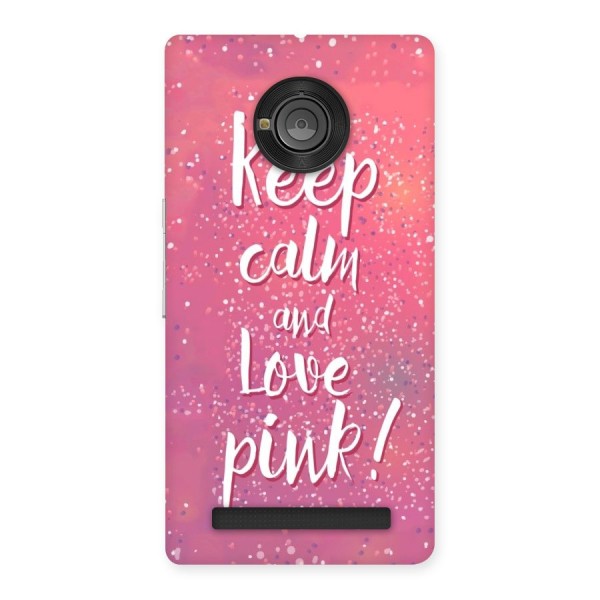 Love Pink Back Case for Yu Yuphoria