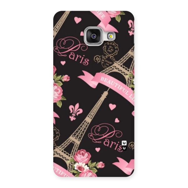 Love Tower Back Case for Galaxy A3 2016