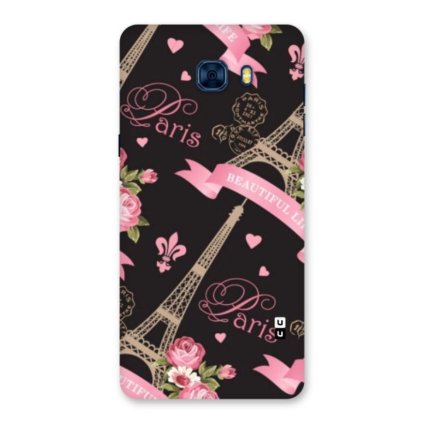 Love Tower Back Case for Galaxy C7 Pro