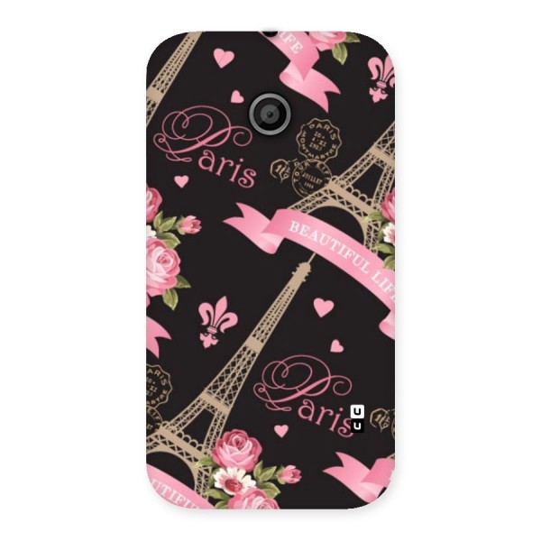 Love Tower Back Case for Moto E