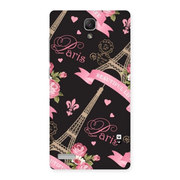 Love Tower Back Case for Redmi Note