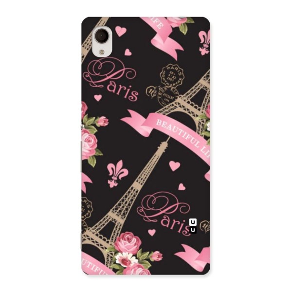 Love Tower Back Case for Xperia M4 Aqua