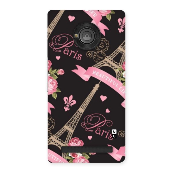 Love Tower Back Case for Yu Yuphoria