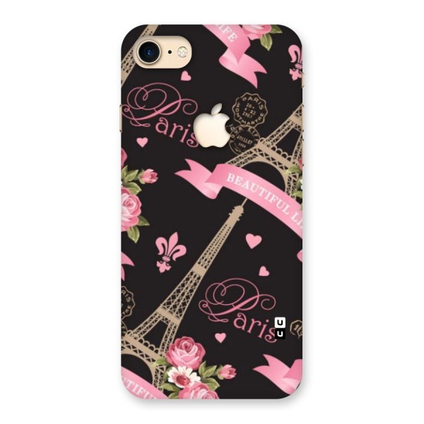 Love Tower Back Case for iPhone 7 Apple Cut