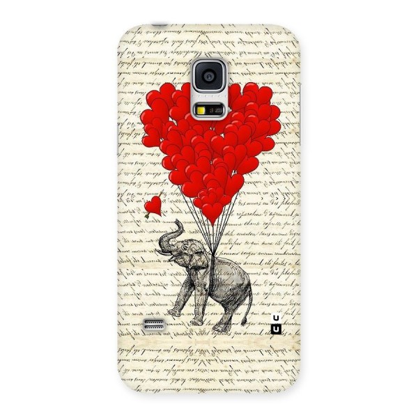 Love Weight Back Case for Galaxy S5 Mini