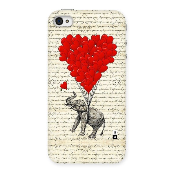 Love Weight Back Case for iPhone 4 4s