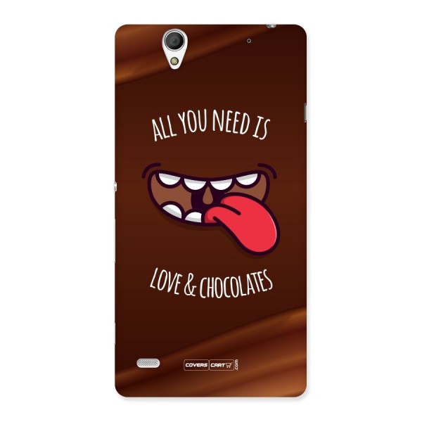 Love and Chocolates Back Case for Sony Xperia C4