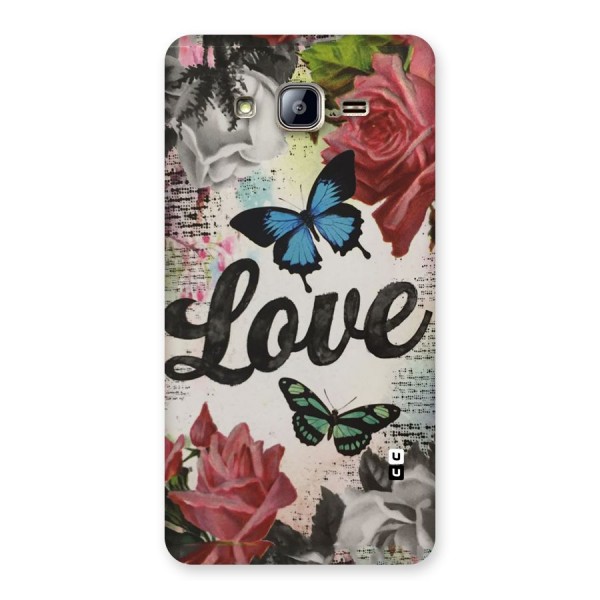 Lovely Butterfly Love Back Case for Galaxy On5