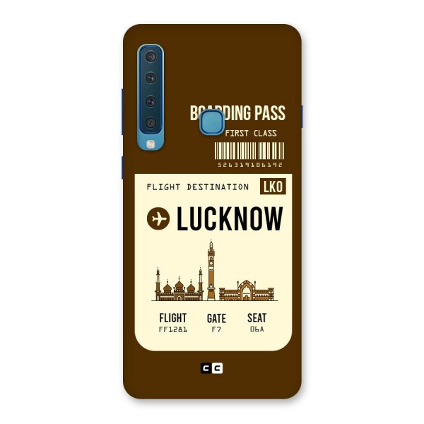 Lucknow Boarding Pass Back Case for Galaxy A9 (2018)