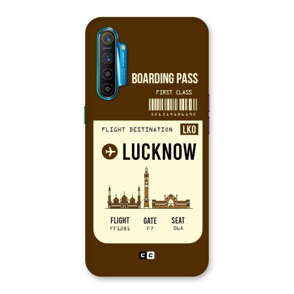 Lucknow Boarding Pass Back Case for Realme XT