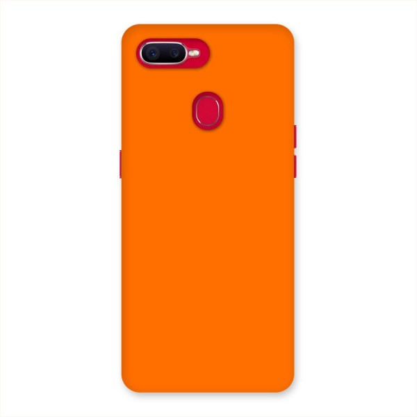 Mac Orange Back Case for Oppo F9 Pro